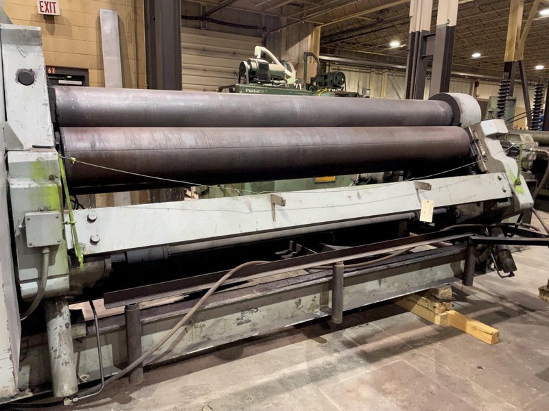 10' X 5/8" BERTSCH MODEL #11 INITIAL PINCH PLATE ROLL: STOCK #10399