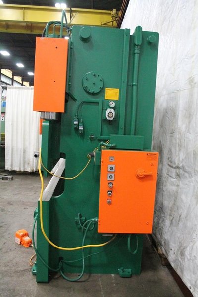 100 Ton x 12' Wysong Hydraulic Press Brake, No Back Gauge