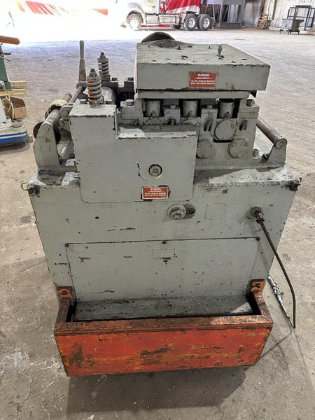 12" X .125" LITTELL MODEL #412-7PD POWERED 7-ROLL STRAIGHTENER: STOCK #19806