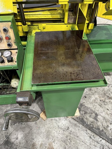 10" X 17" WF WELLS MODEL #W-10-2U AUTOMATIC HORIZONTAL DUAL POST BAND SAW: STOCK #21759