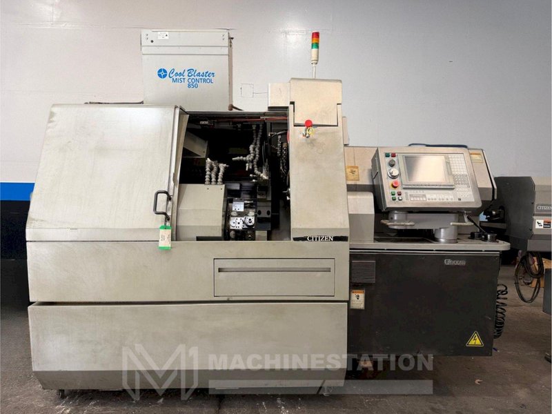 Citizen Cincom M20V CNC Swiss Type Automatic Lathe – Bar Feeder