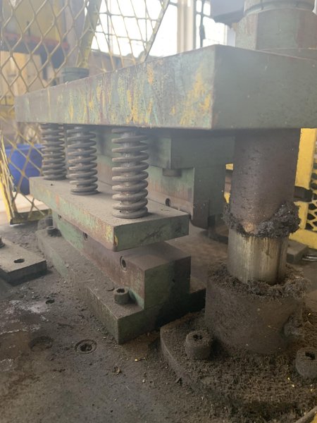 10" TUREK &amp; HELLER HYDRAULIC SHEAR &amp; CLAMP SYSTEM: STOCK #10634