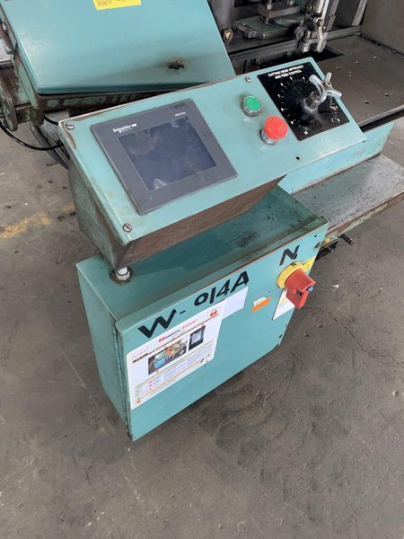 9" X 14" W.F. WELLS W-914A CNC HORIZONTAL AUTOMATIC BANDSAW. STOCK # 0872224