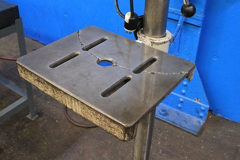 15" ROCKWELL DELTA VARI-SPEED DRILL PRESS, MODEL 15-655