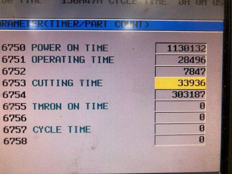 Doosan HP 5100 HMC, 2008 – TSC, Fanuc Control, Chip Conveyor