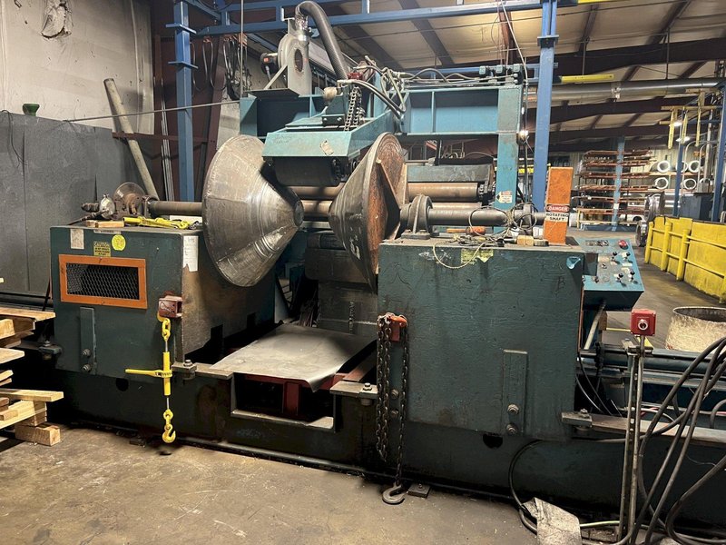 72" X .135" RBI (RED BUD INDUSTRIES) MODEL #SM6-72 AUTOMATIC CUT-TO-LENGTH (CTL) BLANKING LINE: STOCK #20195