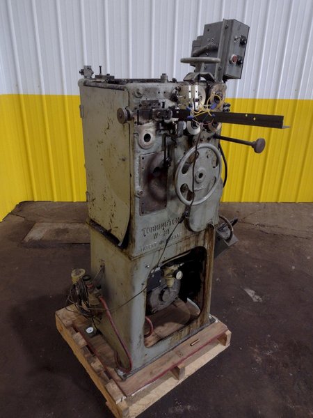 .072" X 1" COIL TORRINGTON MODEL #W-21 SPRING COILER / COIL MACHINE: STOCK #18724