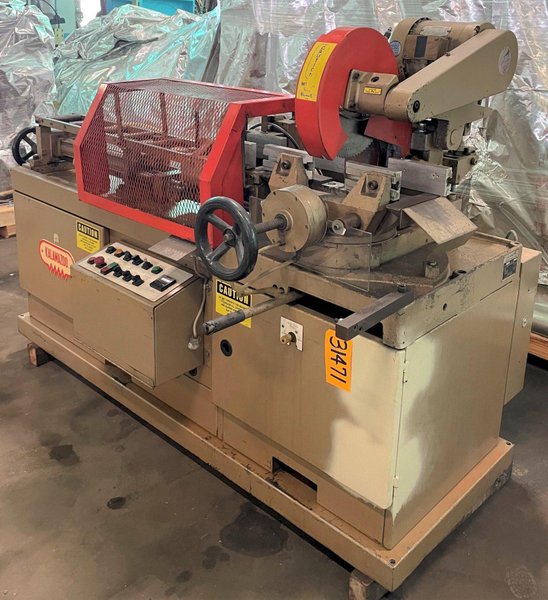 14" Kalamazoo Auto. Feed Cold Saw FA-350A, Non-Ferrous, 5" Dia. Solids, 3 HP