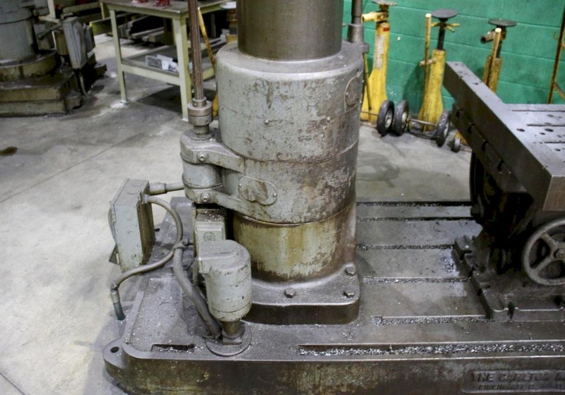 5' X 15" CARLTON 3A RADIAL ARM DRILL PRESS. STOCK # 1087426