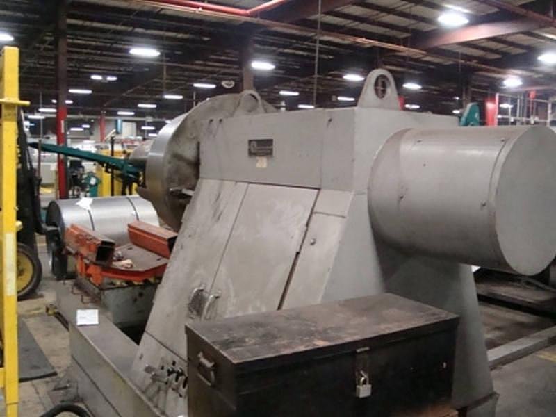 20,000# x 42" Iowa Precision Uncoiler w/Coil Car