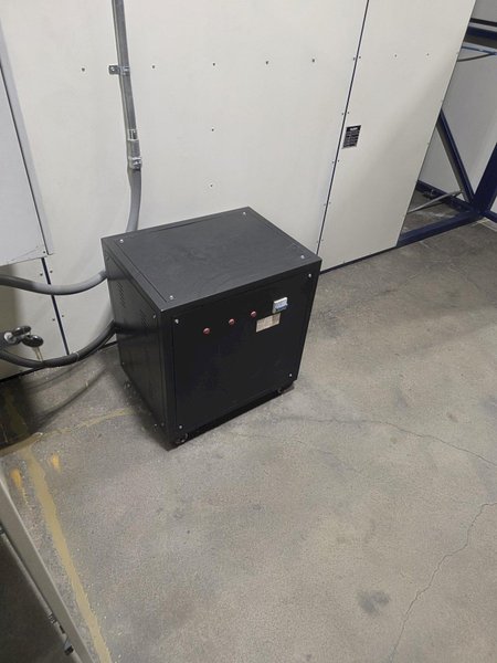 2022 Kenan/Palmer automatic grinding cell
Model CK1250 automatic grinder
5 axis CNC
14” x 1 ¼” diamond grinding wheel
o.63 x 6’ diamond coated deburring tool
Fanuc series CNC controls
Fanuc and Yazkawa HSD spindle drives
One Fanuc spindle 7.5KW/10 hp 12,000 RPM
One Fanuc spindle 7.2 KW/9.6 hp 1000-24000 RPM
Workpiece dimensions 49” x 35.6” high
Castings up to 2500#
Moveable controls panel
Two side access doors and front opening access
Manually adjustable tailstock 
360 degree casting stand and R to L movement
360 volt 60 hz 3 Ph
Approx. 24,000#