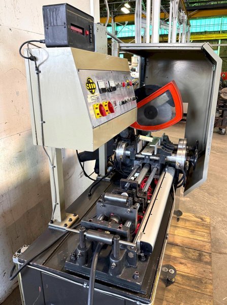14" Soco Auto. Feed Cold Saw MC-350 NFA, Non-Ferrous, 4.25" Rounds, Nice