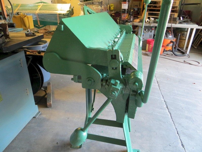14 Ga x 4 ft. Chicago (DREIS &amp; KRUMP) FINGER BRAKE MODEL W-34