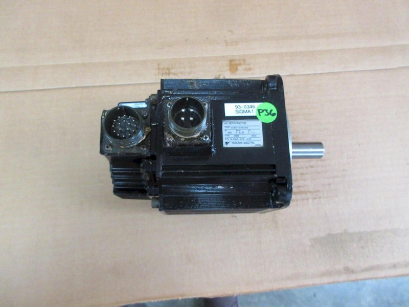 Used Haas Sigma 1 (Short) Servo Axis Motor (Yaskawa SGMG-09A2AB) Part #93-0346