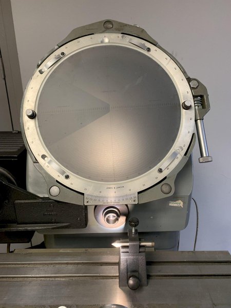 14" Jones &amp; Lamson Model PC-14A Optical Comparator