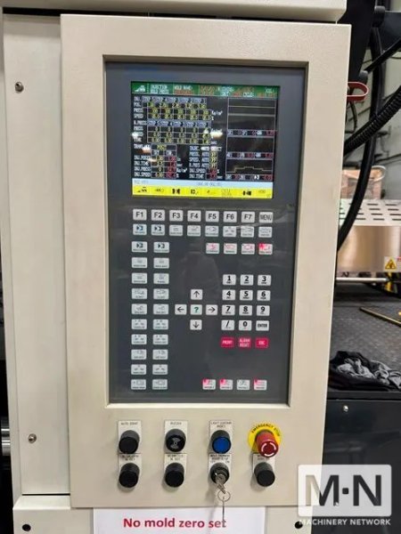 1150 TON 186 OZ HYUNDAI MODEL EDIS-1150DL HYBRID INJECTION MOLDING MACHINE MFG 2014 (3) AVAILABLE