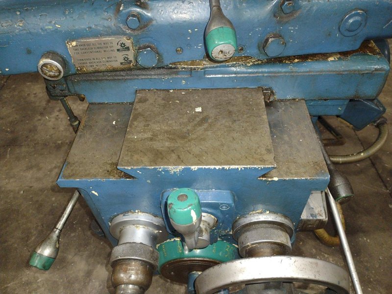 CINCINNATI HORIZONTAL MILL WITH BRIDGEPORT HEAD: YOBRO #24332