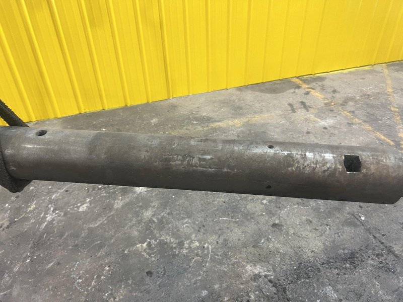 4" DIAMETER X 105" LONG BORING BAR WITH MORSE TAPER: STOCK #20650