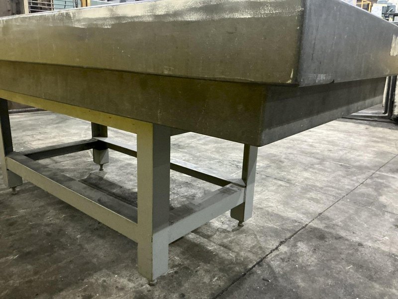 8' X 4' X 5" THICK BLACK GRANITE PRECISION INSPECTION TABLE: YOBRO #26198