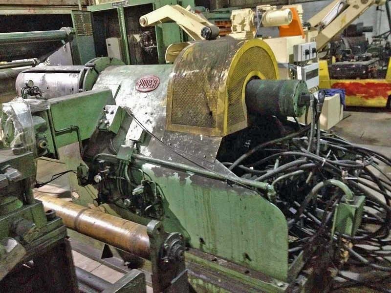 40,000# x 48" Yoder Uncoiler
