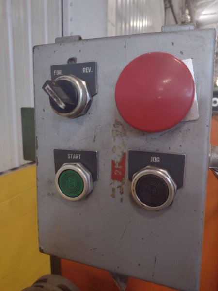 12" X .100" CWP MODEL #12A POWERED COIL STRIP STRAIGHTENER: STOCK 15285