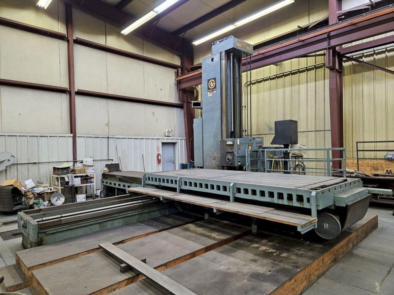 6" GIDDINGS &amp; LEWIS CNC HORIZONTAL BORING MILL. STOCK #0239525