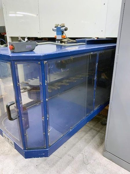 JOBS Linx/S 5-AXIS CNC Gantry Mill, 2003 – 3 Spindle Changer- HSK63, HSK100, 32 ATC, Fidia