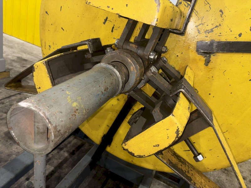 1,000 LBS X 20" AMERICAN STEEL LINE MODEL #60  PULL OFF COIL REEL UNCOILER: YOBRO #23895