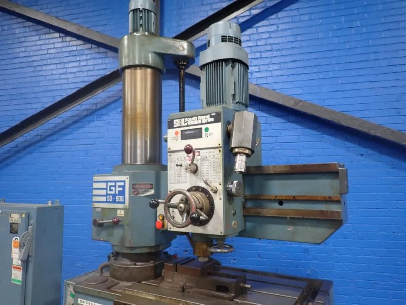 Southbend Radial Drills  10" X 3' Radial Arm Drill - Gf50-800