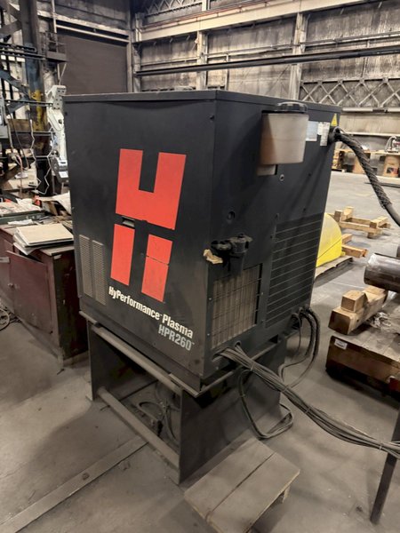 102"/120" X 360" CUTTING SYSTEMS/HYPERTHERM HPR-260 PLASMA CUTTING TABLE. STOCK # 1086826