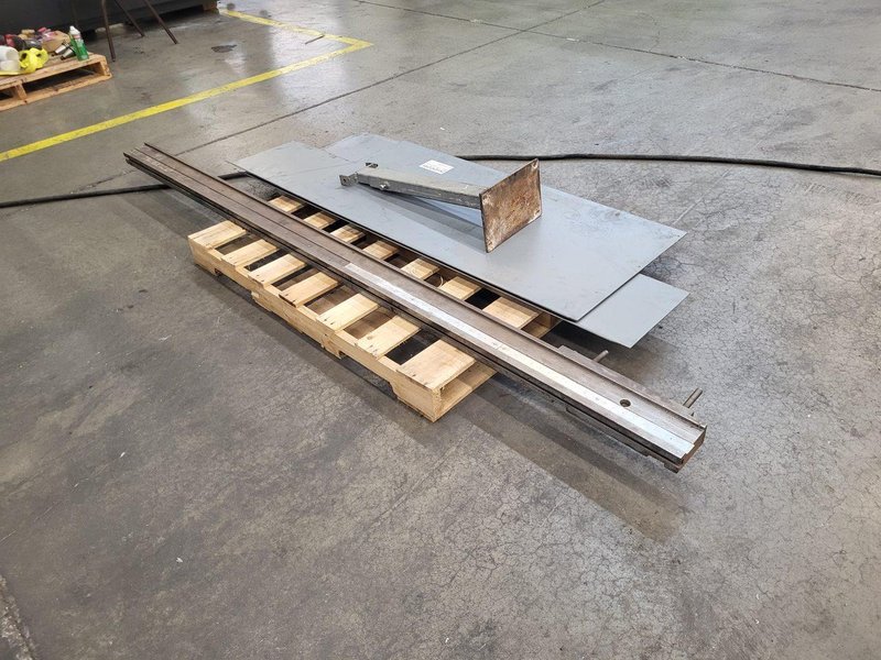 Atlantic 10′ 1/4″ Hydraulic Shear Model HDE 10 1/4