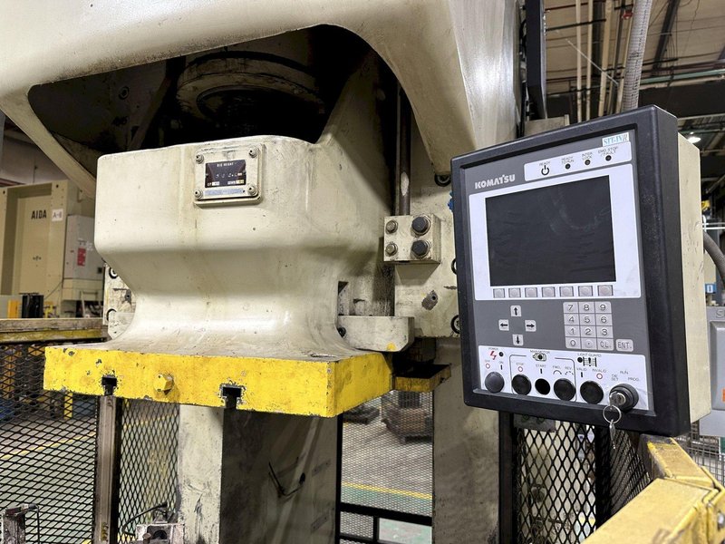 165 TON KOMATSU OBS GAP FRAME STAMPING PRESS