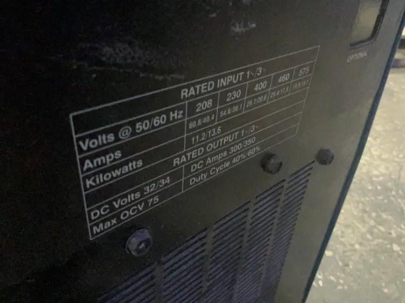 Miller 350 Amp Welder - Xmt 350 Vs
