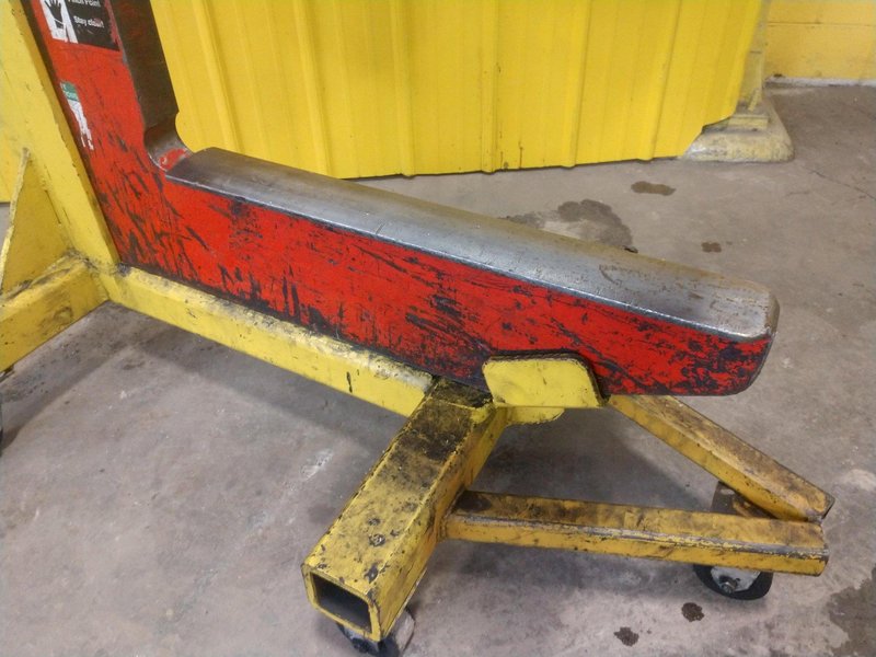 20,000 LB 10 TON x 30" WIDE BUSHMAN MODEL #624 COIL LIFTING C-HOOK: STOCK #14176