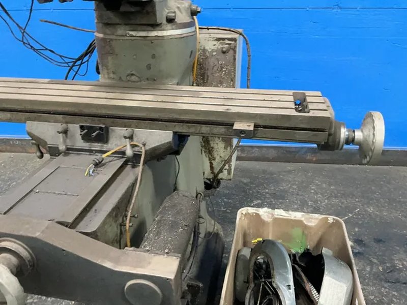 Bridgeport 9” X 48”  Vertical Mill