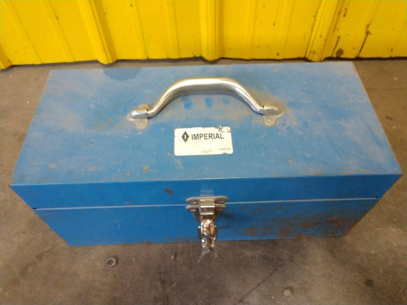 7/8" IMPERIAL TOOL MODEL #260-FHA BLUE DOT CONDUIT BENDER #P0000153: STOCK 14717