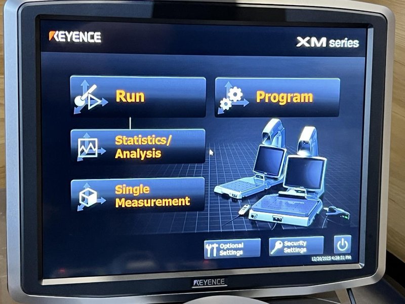 Keyence XM-1500 CMM, 2018