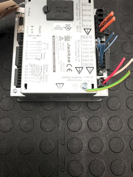 JANITZA UMG 509-PRO Multifunctional Network Analyzer USED
