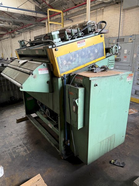 20,000 LB. X 54" X .187" COE SERVO FEEDLINE. STOCK #0431126