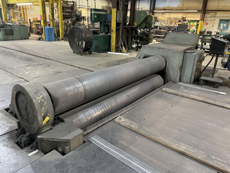10' X 1-3/16" BERTSCH CENTURY II HYDRAULIC PLATE ROLL: STOCK #14196