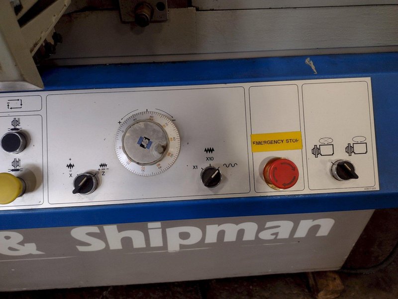 9.4" X 27" JONES &amp; SHIPMAN MODEL #FORMAT 15-700 CNC CYLINDRICAL GRINDER: STOCK #16131