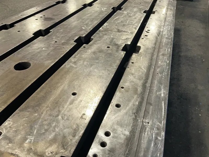 50” X 154” T-slotted Table