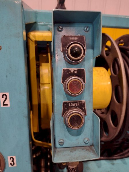40 TON MODERN HYDRAULICS 4 CYLINDER PORTABLE HYDRAULIC DIE SETTING &amp; SEPARATING SYSTEM: STOCK #23776
