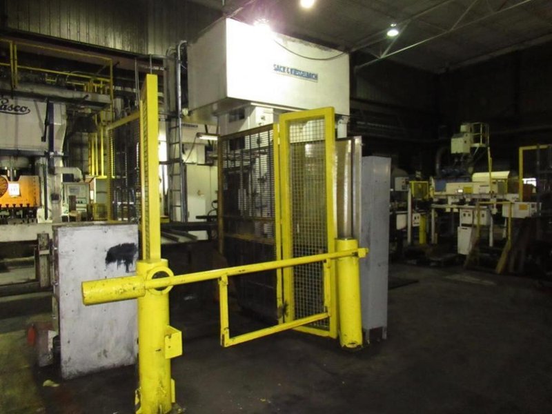 300 TON KIESSELBACH STRAIGHT SIDE HYDRAULIC PRESS: STOCK #12327