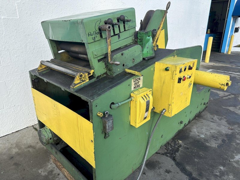 15,000 LB  X 24"  x .250 EGAN COIL CRADLE &amp; STRAIGHTNER: STOCK#77220