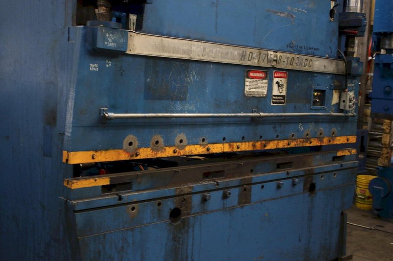 175 TON  X 10' NIAGARA MODEL #HD-175-8-10 HYDRAULIC PRESS BRAKE:  STOCK #75910