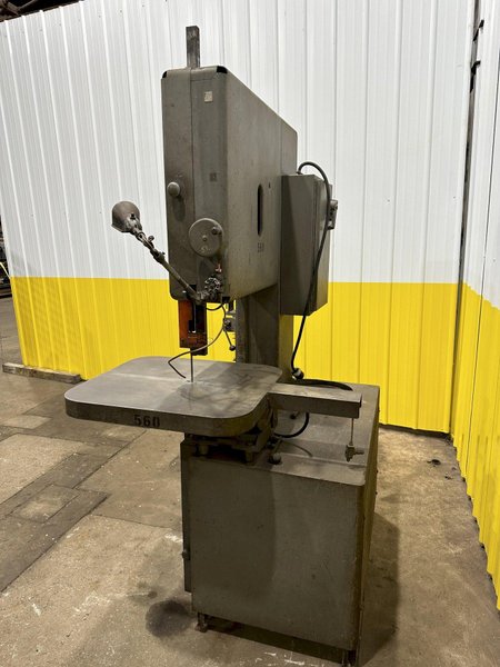 24" GROB MODEL 4V-24 VERTICAL BAND SAW: STOCK #18663