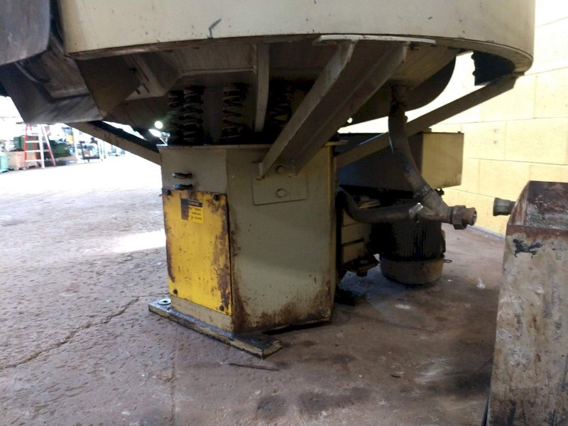 9 CU FT ALMCO MODEL OR-10VHE ROTARY VIBRATORY FINISHER