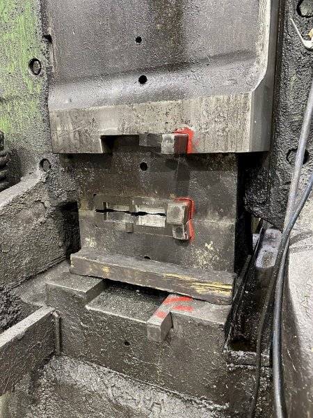 ANVIL DIE HOLDERS SOW BLOCKS HOLDER FORGING PRESS OR HAMMER, OUT OF CHAMBERSBURG 23 &amp; 14 DIE FORGERS: STOCK #21025