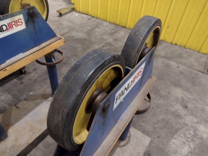 6,000 LB PANDJIRIS MODEL PIPER 3 TANK TURNING ROLLS, DRIVE &amp; IDLERS, 110V : YOBRO 24750